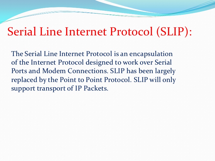 Slip/ppp server for mac